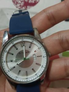 Titan Silver Dial Watch