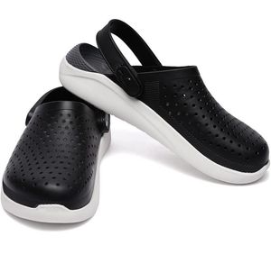 Zerol Black Everyday Wear Clogs for Men