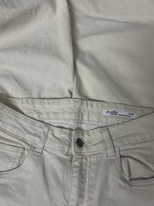 Classic Beige Women wide Pants