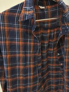women  Plaid Flannel Shirt