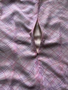 Pink Plaid Midi Dress