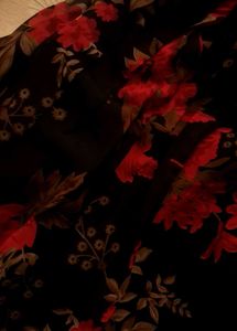 Chic Floral Midi aesthetic Dress