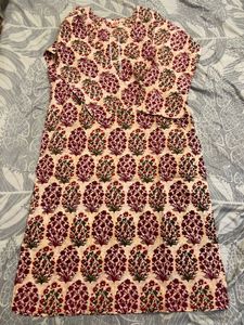 Bohemian Floral Print Kurta
