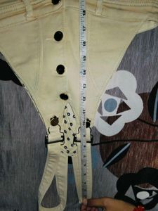Cream Overalls for Women