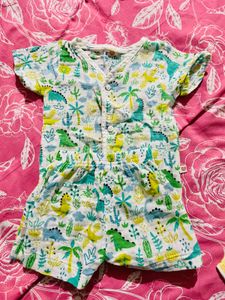 muslin baby combo - jhabla pants