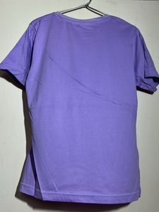 New Lavender Smile Graphic Tee