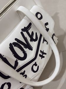 Oroginal Love Moschino White Handbag