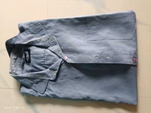Men's Grey Casual Shirt