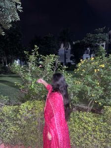 Elegant Anarkali Pink Kurta Set with Dupatta