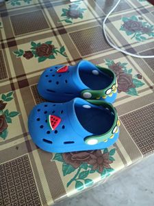 Cute Blue Bear Clogs