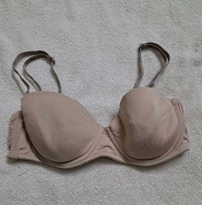 Sexy Nude Padded Bra