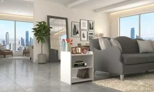 Modern White 3-Tier Shelf Unit