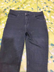 Classic Black Denim Jeans