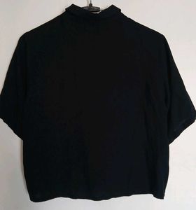 Bewakoof cotton crop shirt