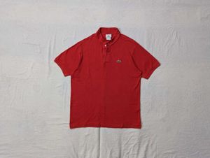 Lacoste Men's Red Polo Shirt