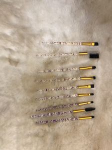 Sparkly Makeup Brush Set