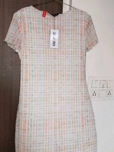 Chic Plaid Mini Dress