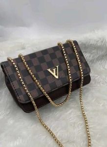 Checkered Crossbody Bag