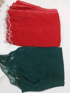 Assorted 6 Dupattas set