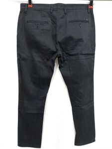 Men's Black Casual Trousers
