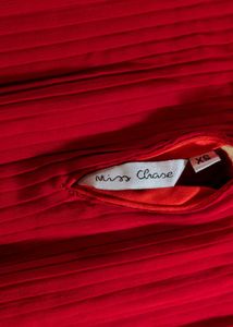Red High-Low Dress