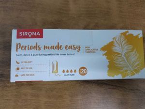 Sirona Tampons - Periods Made Easy