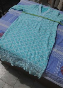Beautiful Blue Kurta xl size