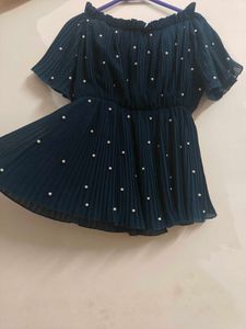 Elegant Teal Kurta Palazzo Set