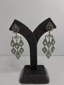 Stunning Emerald &amp; Diamond Necklace Set