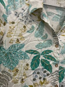 Green Floral Print Kurta