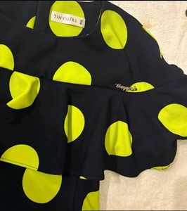 Polka Dot Ruffle Dress