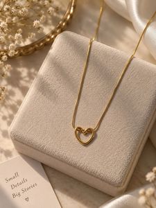 Gold Heart Necklace