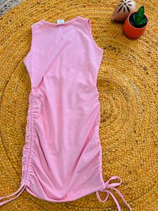 Peach Party Dress