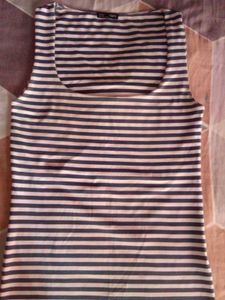 ZARA trendy tank top with square neck