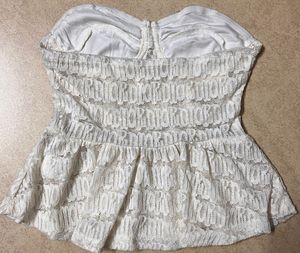 Shein Lace Bustier Top