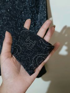 Shimmer Mesh Top