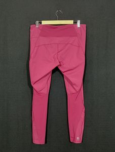 Women Burgundy Pink Active Wear