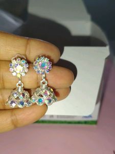 Elegant Peacock Jhumka Earrings