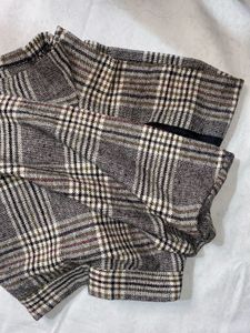 Plaid Mini Skirt