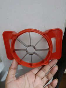 8 Blade  Plastic Apple cutter Stainless Steel