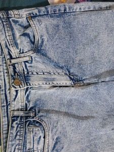 Acid Wash Denim Jeans