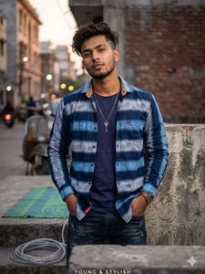 Men's Striped Long Sleeve Shirt