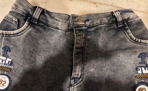 Boy's Trendy Denim Shorts