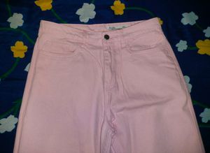Pink Denim Jeans