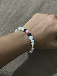 Cute Pearl &amp; Heart Bracelet