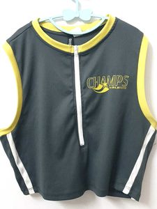 H&amp;M Zip-Front Sporty Top