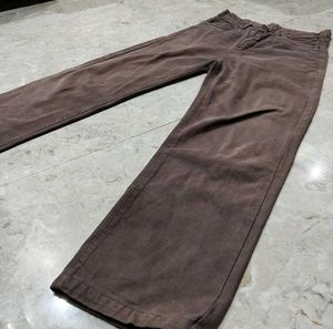 Brown Denim Jeans for unisex