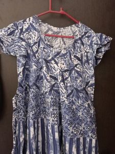 Cotton Kurthi- Anarkali Type- L Size