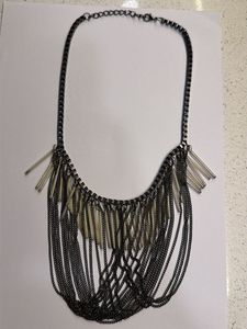 Statement Fringe Necklace