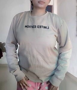 Limited Edition Beige Sweatshirt